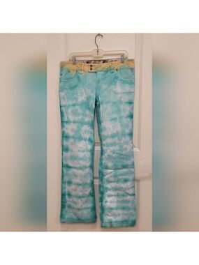 YMI Tie-dye Graphic Print Pants Sz 15